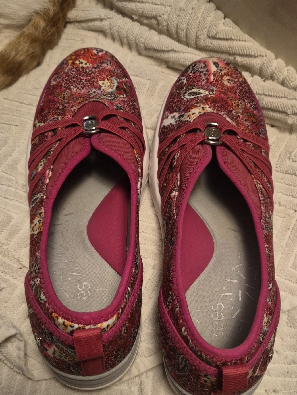Women's Pink Slip-On Comfort Sneakers Bzees